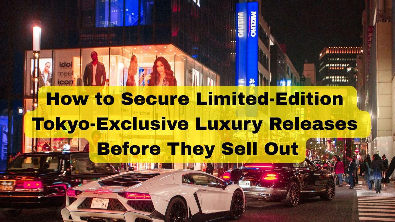 How to Secure Limited-Edition Tokyo-Exclusive Luxury Releases Before They Sell Out